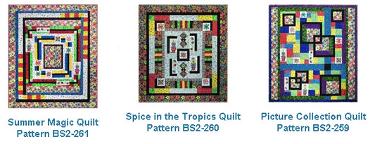See these Ibiza Patterns at QuiltWoman.com