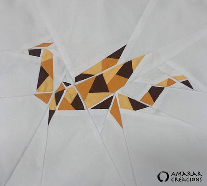 Dragon - Origami Mythological Animals Collection Block AC-016ENe - Downloadable Pattern