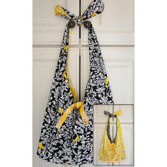 Knot Handle Reversible Tote Pattern BH-101 - Paper Pattern