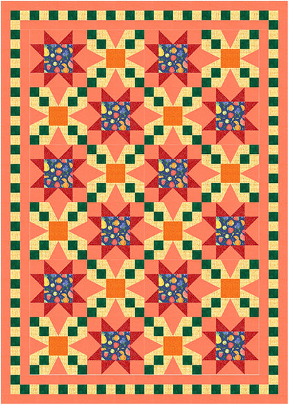 Picnic Quilt BL2-238e - Downloadable Pattern