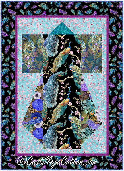 Kimono Jewel Flourish Quilt CJC-494210e - Downloadable Pattern