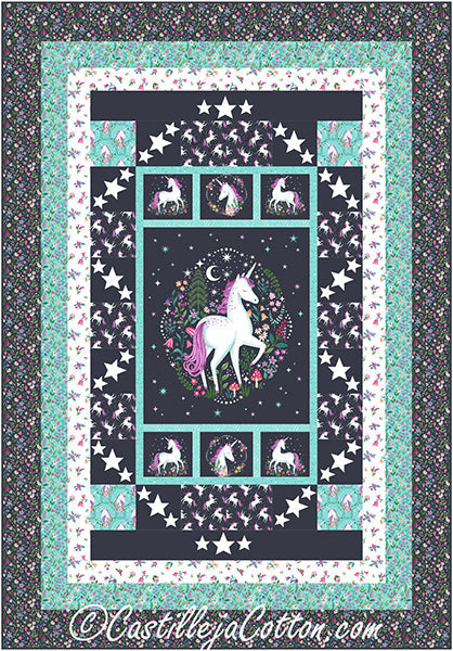 Unicorn Dreams Twin Quilt Pattern CJC-51862 - Paper Pattern
