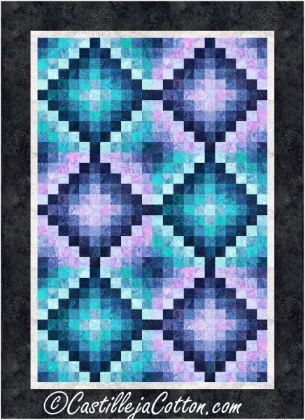 Midnight Twelve Trip Quilt Pattern CJC-52726 - Paper Pattern