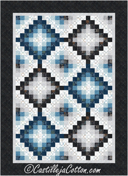 Dots Dashes Twelve Trip Quilt Pattern CJC-52727 - Paper Pattern