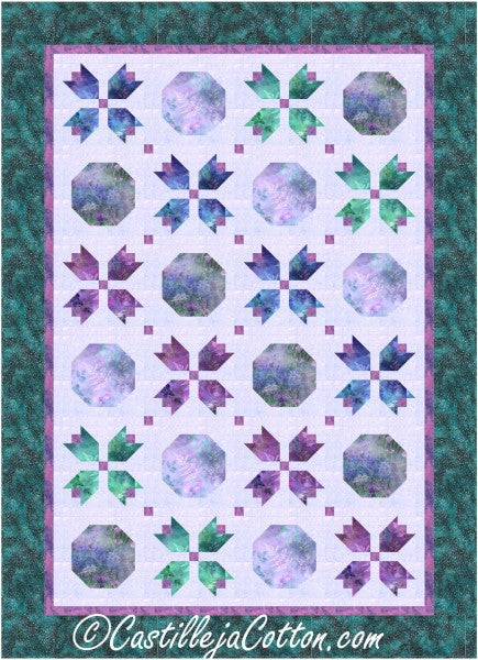 Thistle Wishes Quilt CJC-55452e - Downloadable Pattern