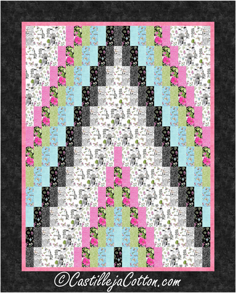 Paris Pyramid Quilt Pattern CJC-56432 - Paper Pattern