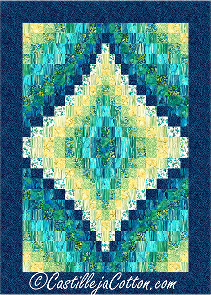Morning Light Diamond Quilt Pattern CJC-56464 - Paper Pattern