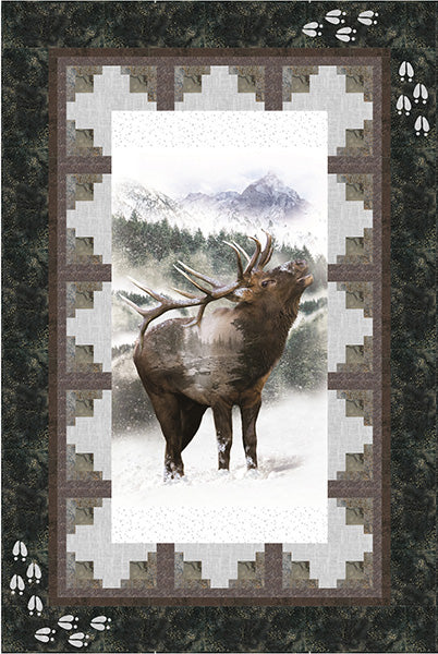 Mountain Elk Quilt CJC-56572e - Downloadable Pattern