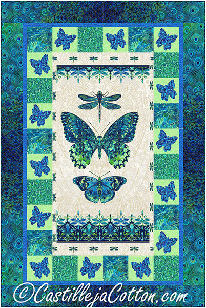 Luminous Butterflies Quilt Pattern CJC-56691 - Paper Pattern