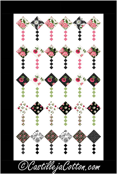 Nickel Kites Quilt Pattern CJC-58191 - Paper Pattern