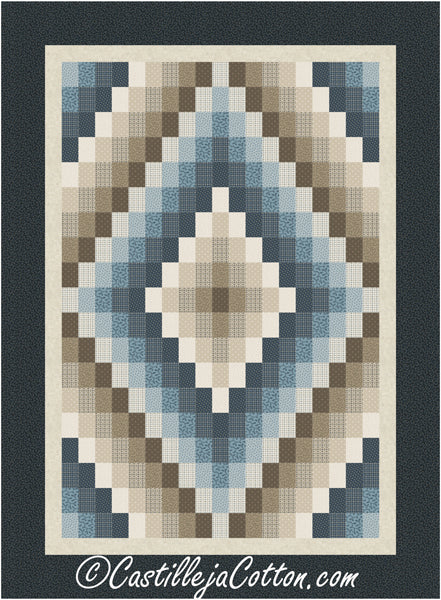 Crystal Trip Cambridge Quilt Pattern CJC-59123 - Paper Pattern