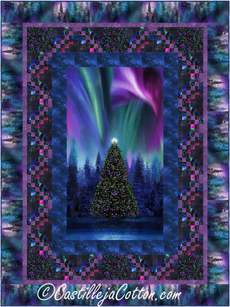 Winter Aurora Quilt Pattern CJC-59131 - Paper Pattern