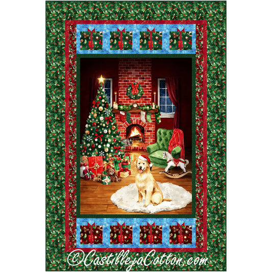 Dog and Gifts Quilt Pattern CJC-59441 - Paper Pattern