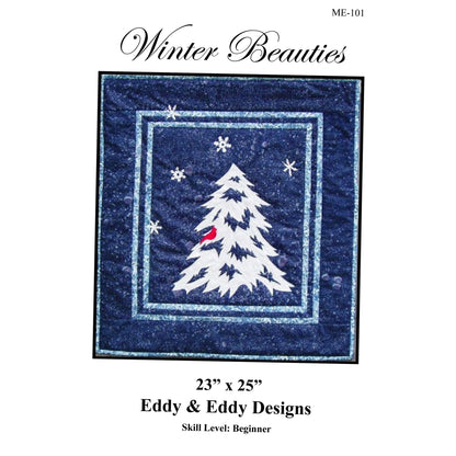 Cover image of pattern for Winter Beauties Quilt.