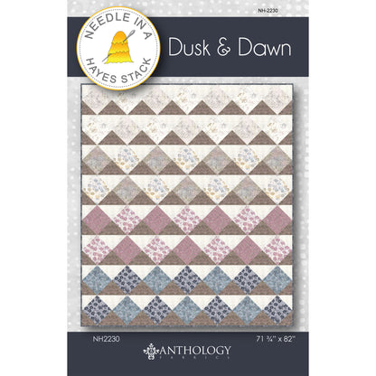 Cover image of pattern for Dusk & Dawn quilt.