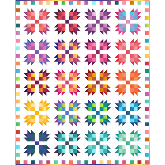 Bear Paw Patches 2.0 Quilt NH-2301e - Downloadable Pattern