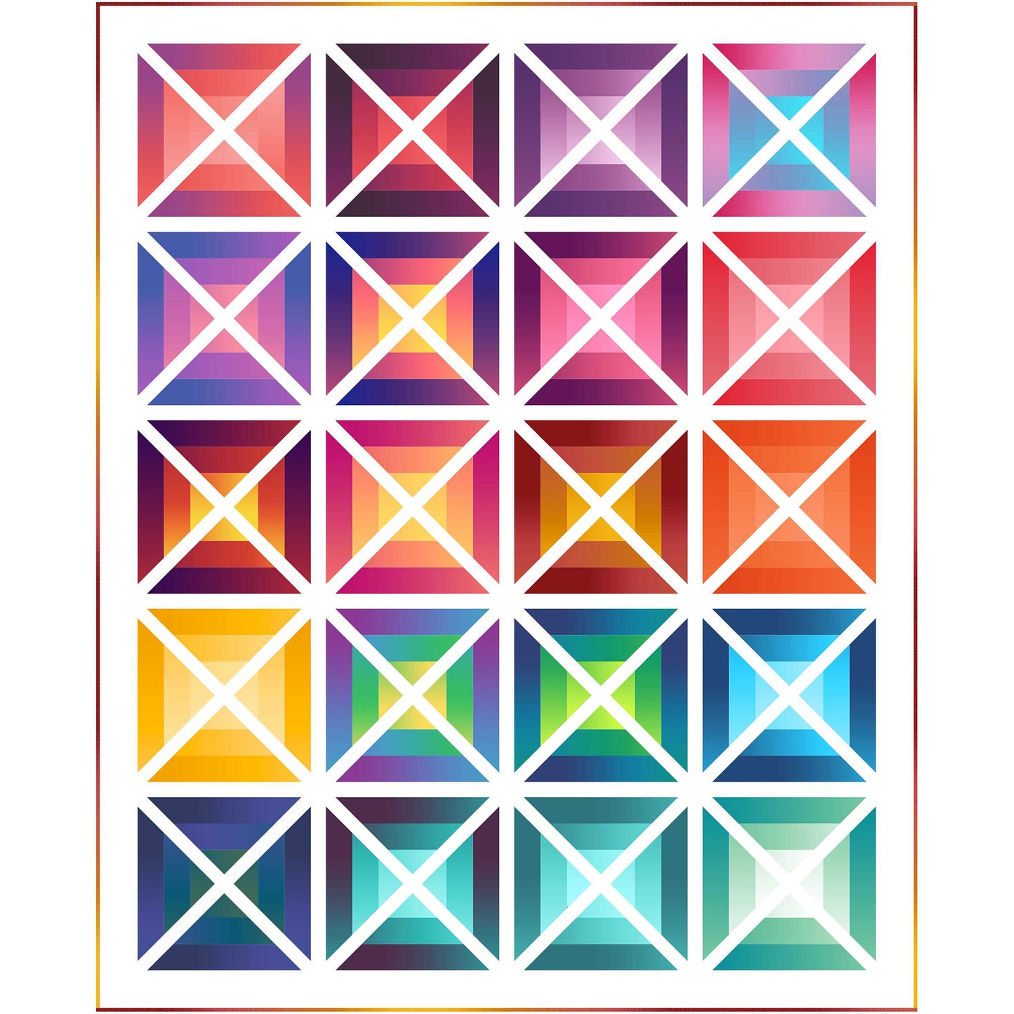Hermosa 2.0 Quilt NH-2302e - Downloadable Pattern
