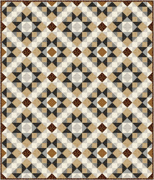 Ranch Hand Stars Quilt NH-2318e - Downloadable Pattern