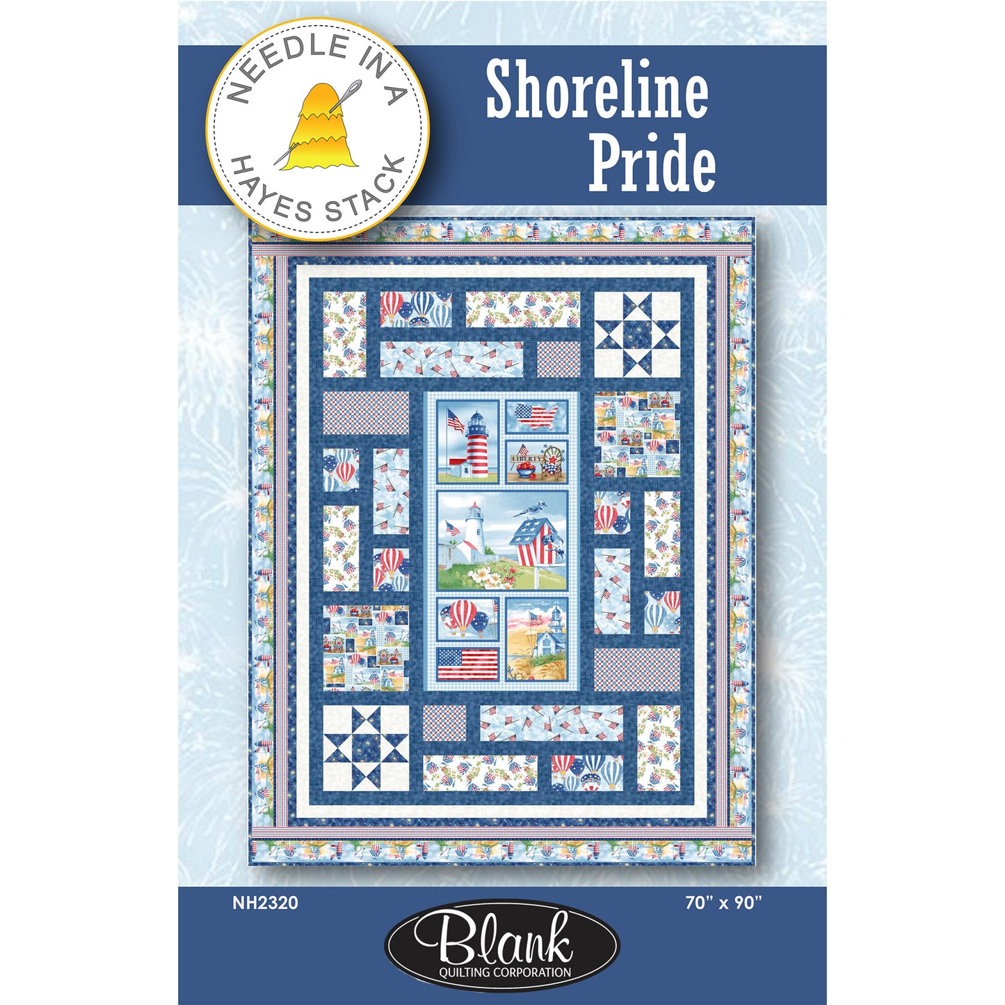 Shoreline Pride Quilt NH-2320e - Downloadable Pattern