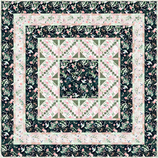 Fancily Framed Quilt NH-2322e - Downloadable Pattern