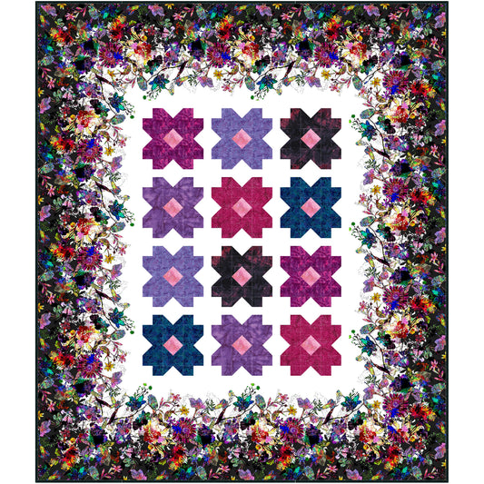 Blooms Quilt NH-2323e - Downloadable Pattern