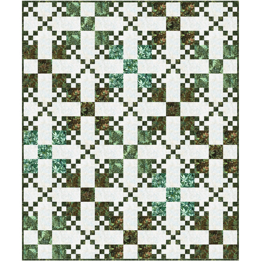 Irish Nine Patch Quilt NH-2327e - Downloadable Pattern