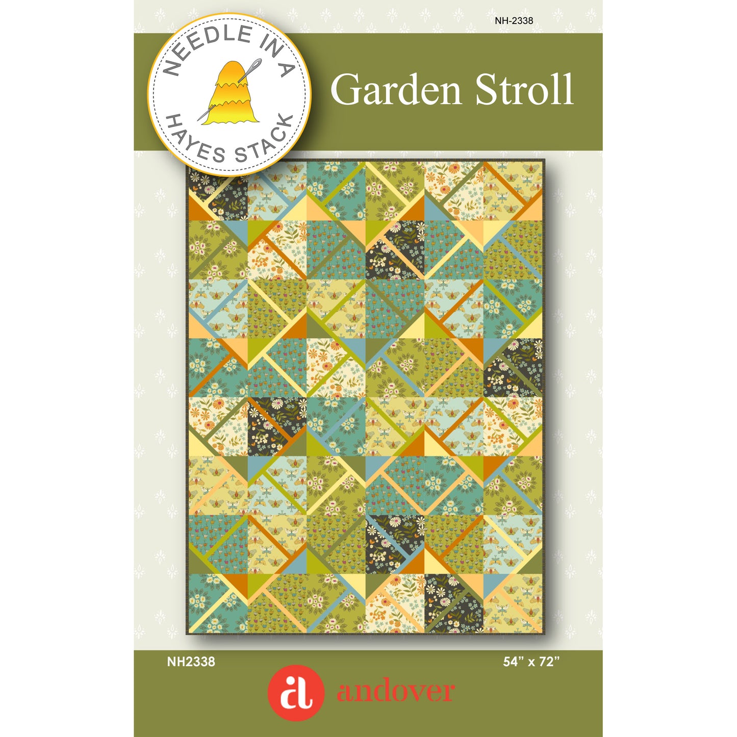 Garden Stroll Quilt NH-2338e - Downloadable Pattern