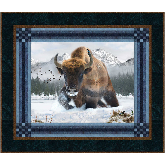 Wild Bison Quilt NH-2356e - Downloadable Pattern