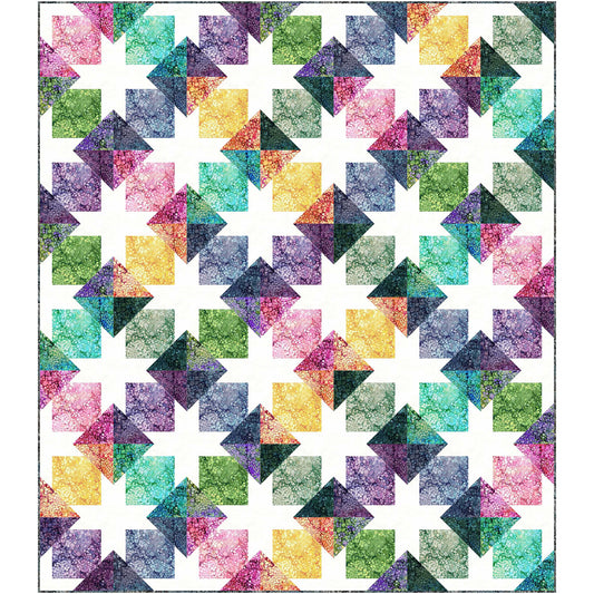 Blissful Stars Quilt NH-2828e - Downloadable Pattern