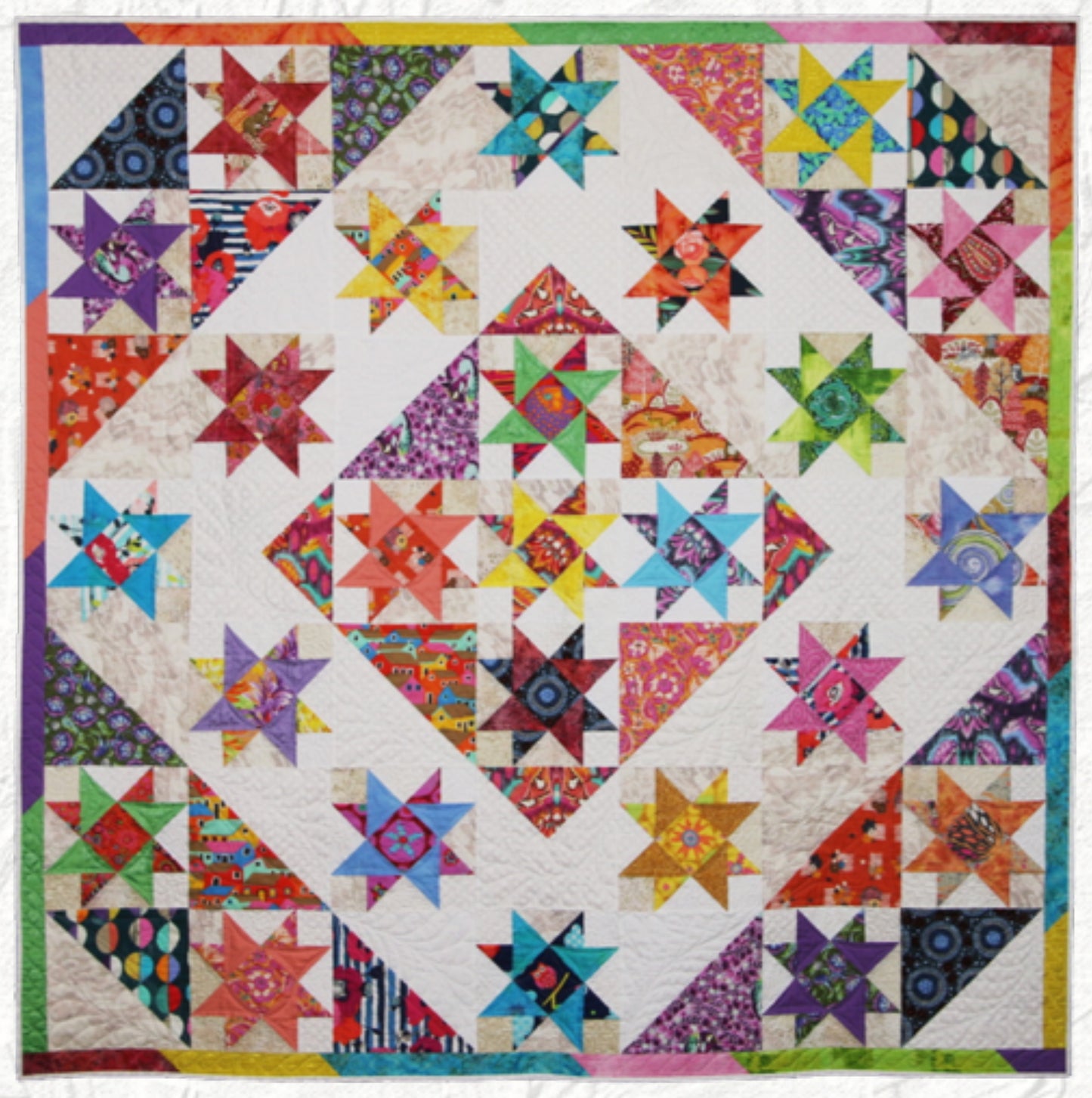 Star Carousel Quilt PAD-150e - Downloadable Pattern