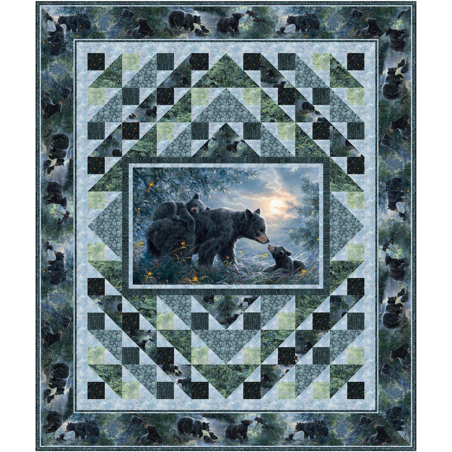 What a View Quilt Pattern PC-296 - Paper Pattern