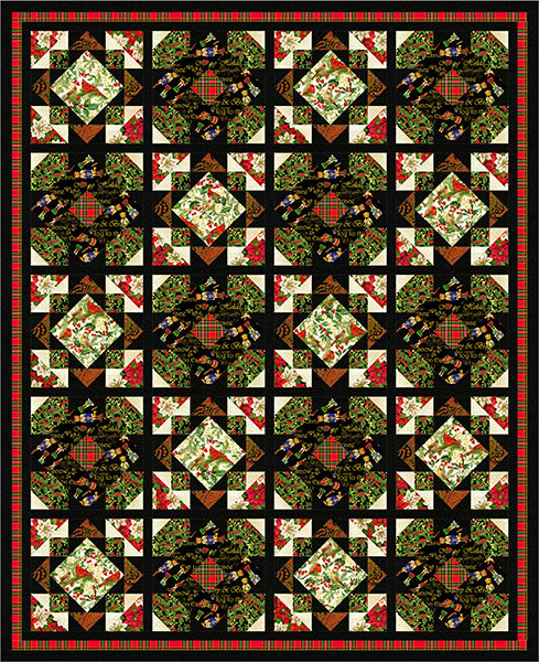 Nutcracker Sweets Quilt Pattern PS-1086 - Paper Pattern