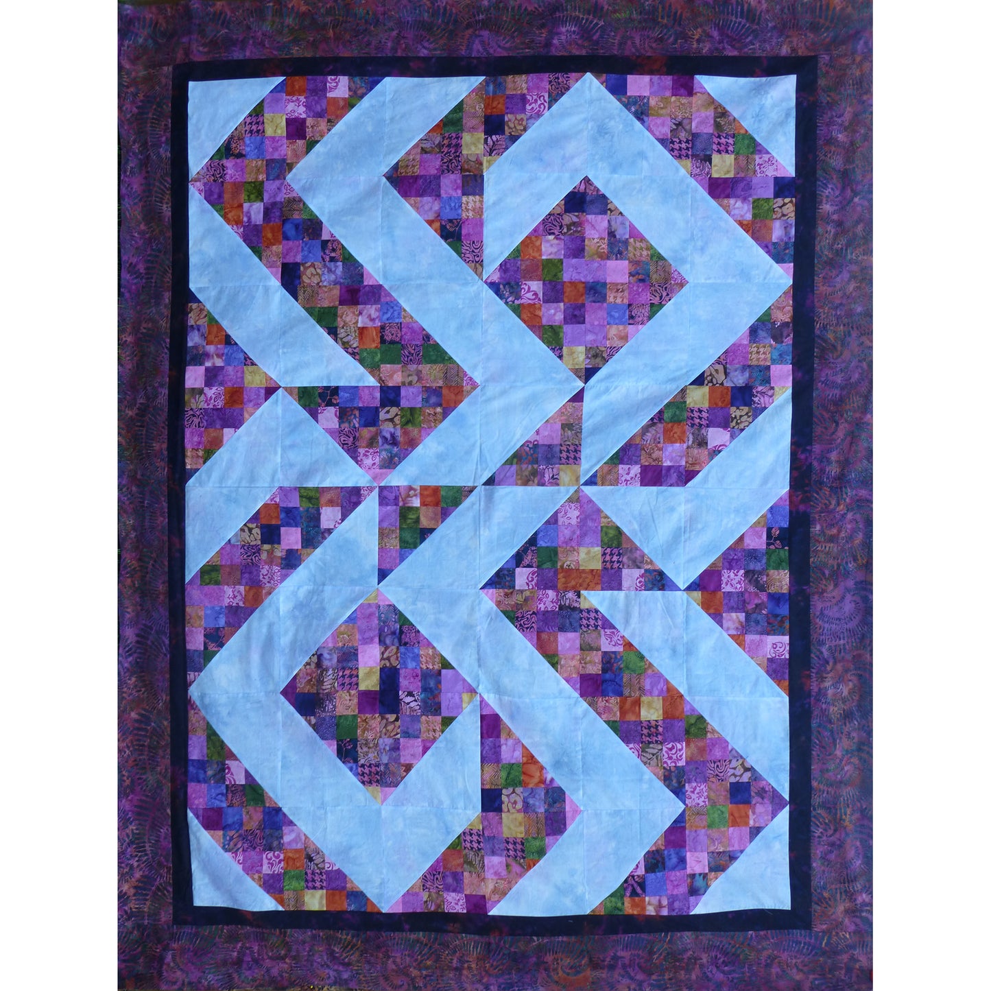 Simply Stitch & Split Quilt Pattern SS-103 - Paper Pattern