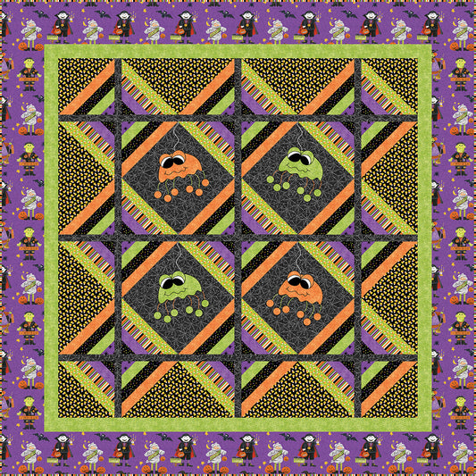 A Little Creepy Quilt  TWW-0309e - Downloadable Pattern