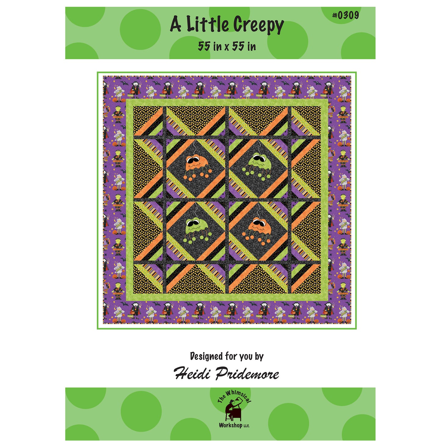 A Little Creepy Quilt Pattern TWW-0309 - Paper Pattern