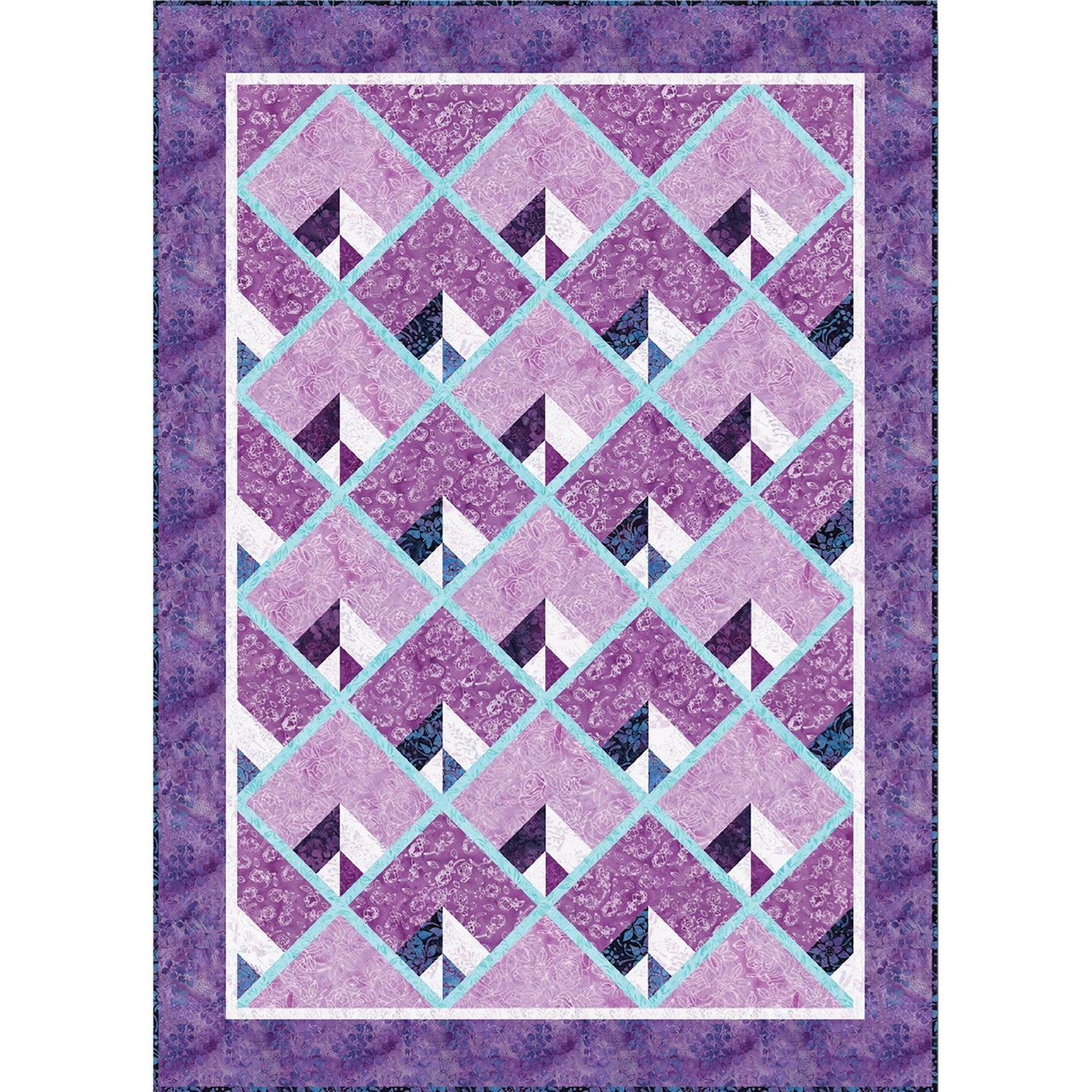 Deco Elegance Quilt Pattern TWW-0964 - Paper Pattern