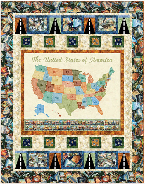 Hit the Highway Quilt TWW-0976e - Downloadable Pattern
