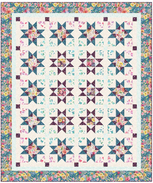 Nature's Beauty Quilt Pattern TWW-0981 - Paper Pattern
