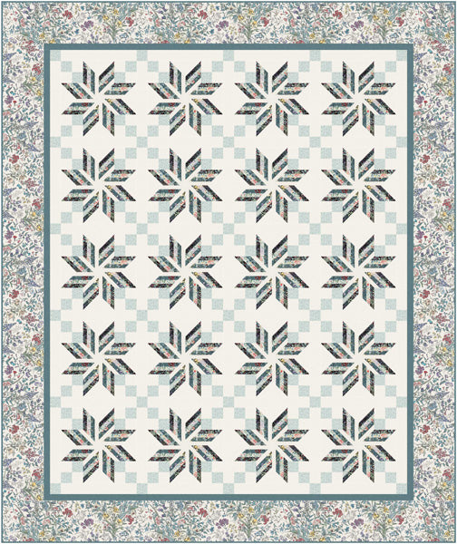 Wildflower Posies Quilt UCQ-P95e - Downloadable Pattern