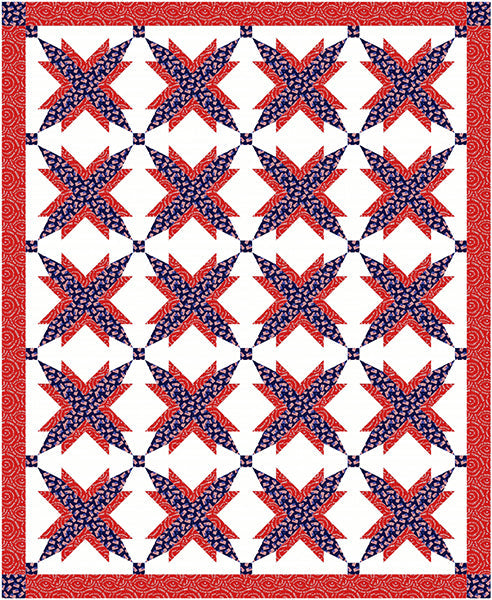 Crown Roast Quilt Pattern BL2-226 - Paper Pattern