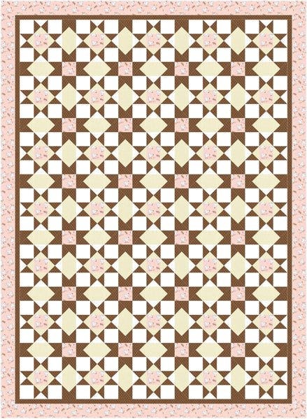 Chicken Coop Quilt Pattern BL2-245 - Paper Pattern