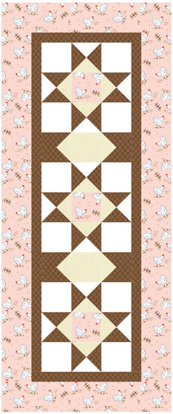Chicken Coop Quilt Pattern BL2-245 - Paper Pattern