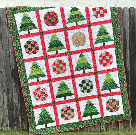 Christmastime Quilt Pattern CCQ-080 - Paper Pattern