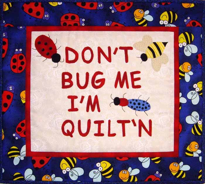 Don't Bug Me Quilt CJC-4010e - Downloadable Pattern