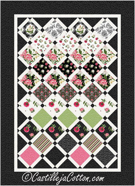 Bloom On Point Minis Quilt Pattern CJC-49297 - Paper Pattern