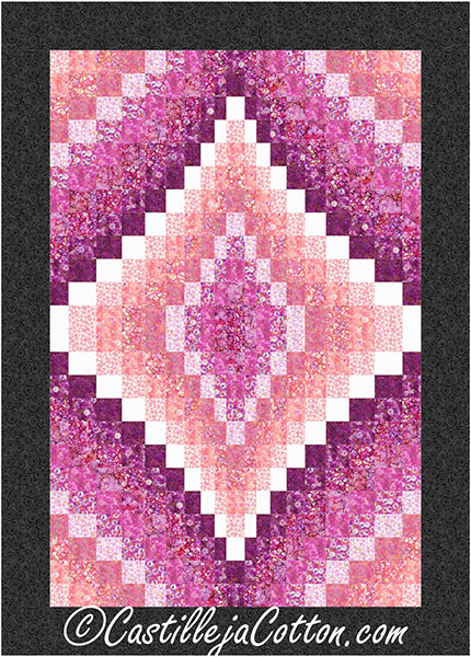 Dragonfly Diamond Quilt Pattern CJC-56463 - Paper Pattern