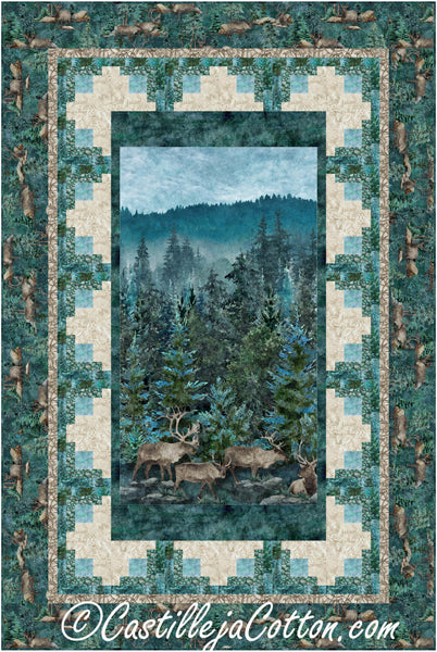 Deer Migration Quilt CJC-56574e - Downloadable Pattern