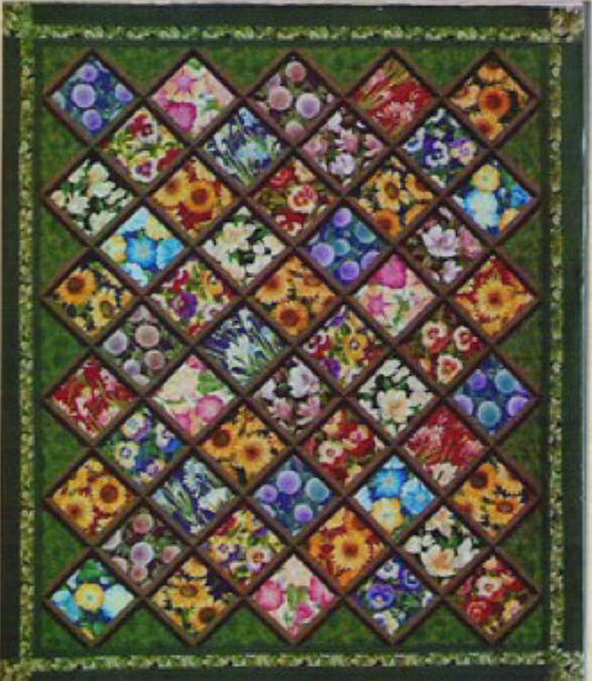 Terry's Flower Bed HHQ-7326e - Downloadable Pattern