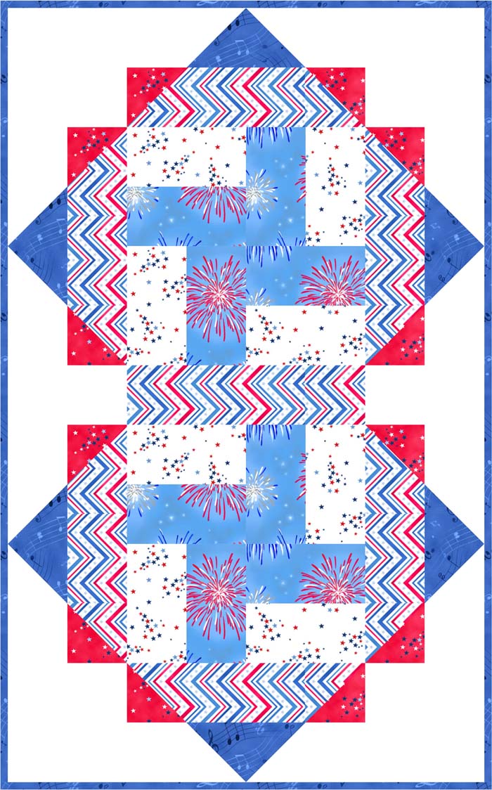 A Nation's Song Quilt NDD-138e - Downloadable Pattern