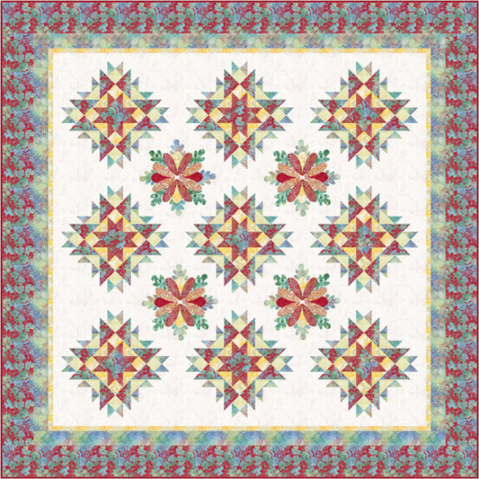 Sophie's Garden Quilt PC-219e - Downloadable Pattern